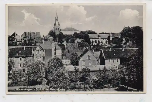 5609 HÜCKESWAGEN, Schloß, Pauluskirche und Umgebung, Verlag Heupel