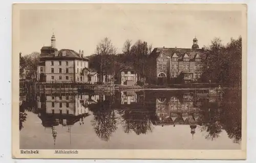 2057 REINBEK, Mühlenteich, 1941