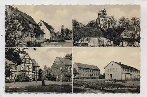 4794 HÖVELHOF, Wichmann-Weg, kath. Pfarramt, Schule & Jugendheim, Kirche, 60er Jahre