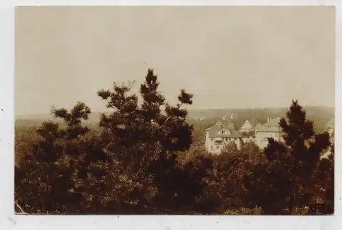 1000 BERLIN - NIKOLASSEE, Photo-AK, Blick auf die Villen, 1908