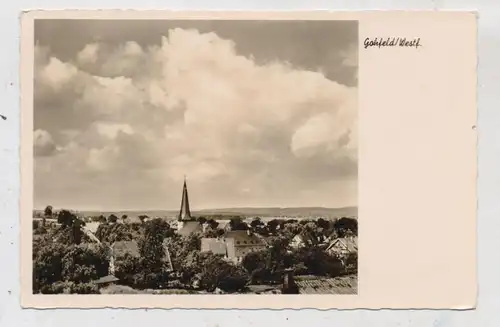 4972 LÖHNE - GOHFELD, Blick über den Ort, 1954