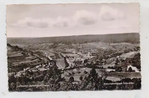 5526 BOLLENDORF, Blick auf den Naturschutzpark und Luxemburg, 1959