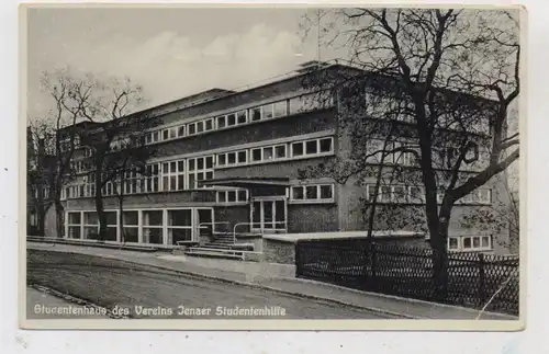 0-6900 JENA, Studentenhaus des Vereins Jenaer Studentenhilfe, 1935, Eckdruckstelle