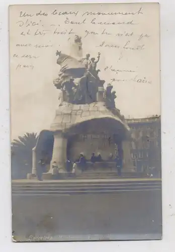 E 08000 BARCELONA, Monumento a' Robert, 1913