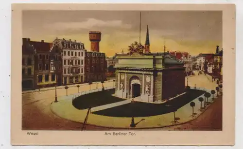 4230 WESEL, Berliner Tor, Wasserturm, 1922