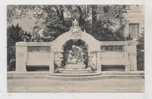 0-7000 LEIPZIG, Märchenbrunnen am Thomasring, 1906, Trenkler