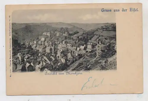 5108 MONSCHAU, Ansicht von Montjoie, Verlag Bernhoeft, Eifel-Karte  Nr.23