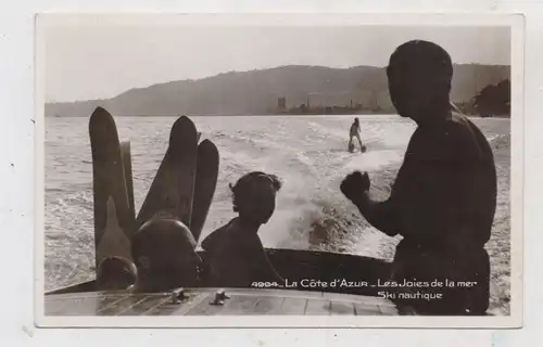 WASSERSKI / Water-Skiing / Ski nautique, La Cote d'Azur