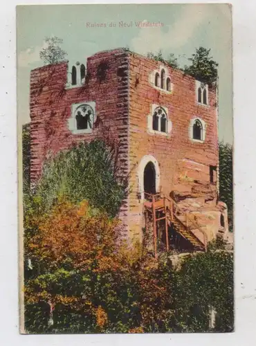 F 67110 WINDSTEIN, Ruine Neuf- Windstein, 1929