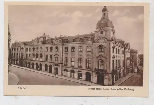 5100 AACHEN, Neues städt. Konzerthaus, 1925