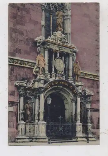 3340 WOLFENBÜTTEL, Portal der Hauptkirche