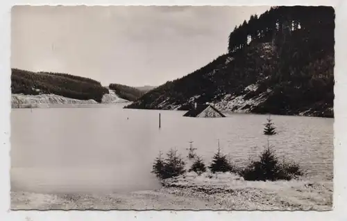 3392 CLAUSTHAL - ZELLERFELD - SCHULENBERG, Okertalsperre,, Landpoststempel  20b Schulenberg über Abtenau Oberharz), 1959