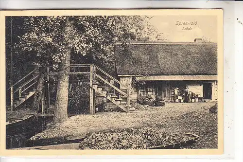 0-7543 LÜBBENAU - LEHDE, Bauernhof, 1912