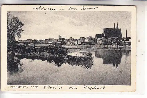 0-1200 FRANKFURT / Oder, Panorama, 1921