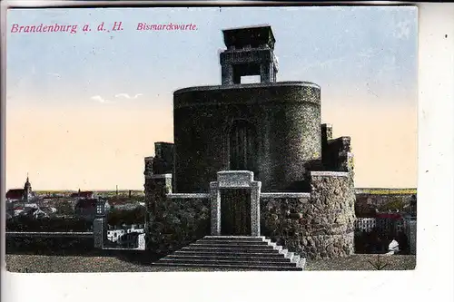 0-1800 BRANDENBURG, Bismarckwarte, 1916, Feldpost