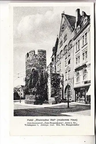 5300 BONN, Hotel "Rheinischer Hof", Sterntor