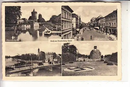 0-1800 BRANDENBURG, Mehrbildkarte 30er Jahre, NS-Zeit