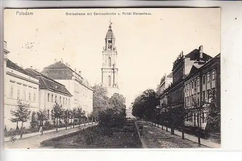 0-1500 POTSDAM, Breitestrasse, Garnisonskirche, Militär-Waisenhaus, 1913
