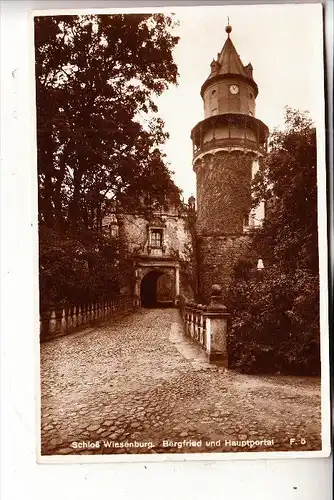 0-1825 WIESENBURG, Schloß Wiesenburg, 1937