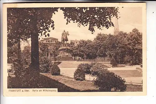 0-1200 FRANKFURT / Oder, Wilhelmplstz, Denkmal, 1911