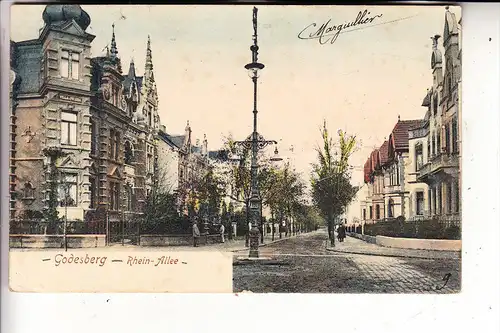 5300 BONN - BAD GODESBERG, Rhein-Allee, 1909