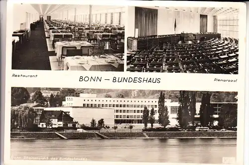 5300 BONN, Bundeshaus, kl. Druckstelle