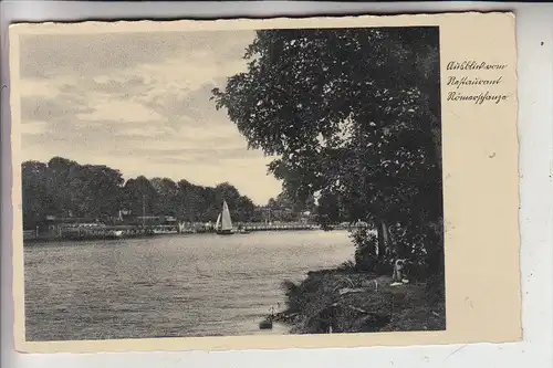 0-1500 POTSDAM - NEDLITZ, Ausblick v. Restaurant Römerschanze, 1934