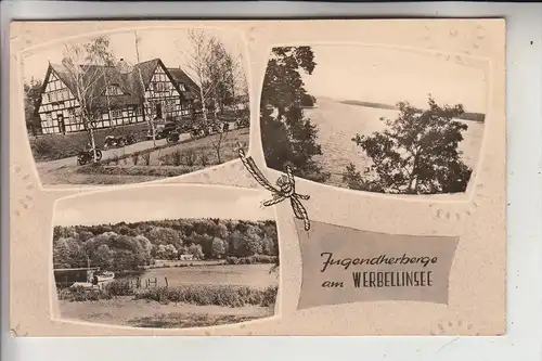 0-1301 WERBELLINSEE, Jugendherberge, 1962