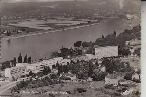 5300 BONN, Regierungsviertel, Luftaufnahme, 1953