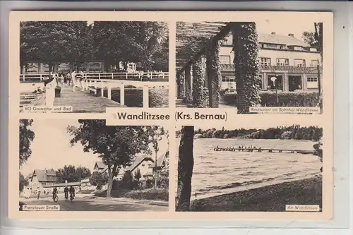 0-1292 WANDLITZ, Wandlitzsee, 1962