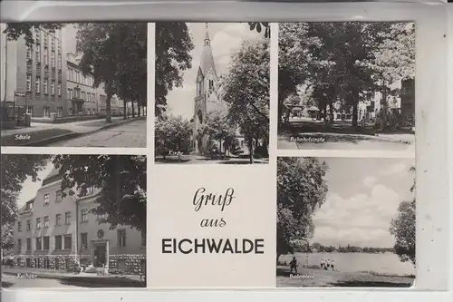 0-1603 EICHWALDE, Mehrbildkarte, 1959
