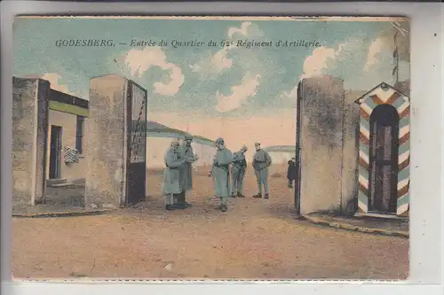 5300 BONN - BAD GODESBERG, Kaserne d. 62 Reiment d'Artillerie, franz. Besetzung