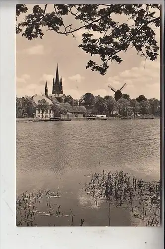 0-1512 WERDER/Havel, Ortsansicht mit Mühle, 1961