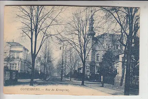 5300 BONN - BAD GODESBERG, Rue de Kronprinz / Kronprinzenstrasse, 1924