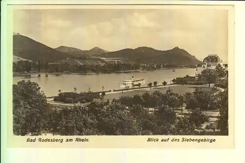 5300 BONN - BAD GODESBERG, Hotel Dreesen , Blick auf das Siebengebirge, Kratz-Verlag # 843