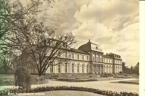 5300 BONN - POPPELSDORF, Poppelsdorfer Schloß, 1960