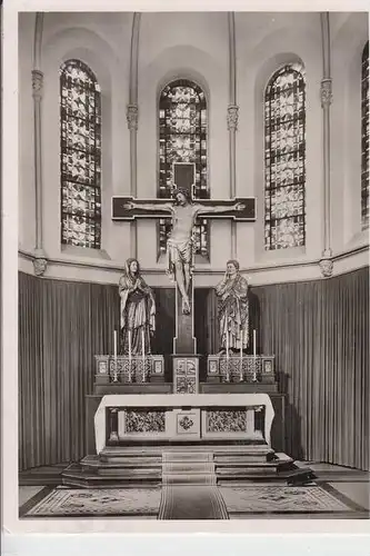 5300 BONN - POPPELSDORF, Pfarrkirche St.Sebastian 1955