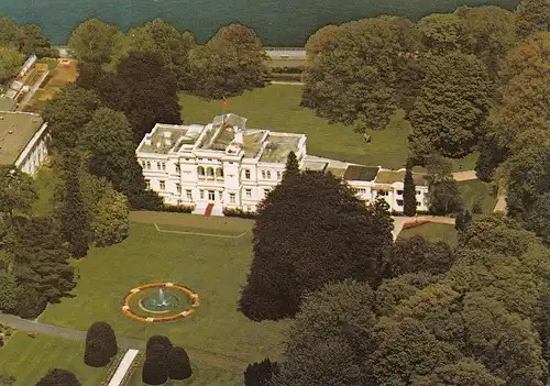 5300 BONN, Villa Hammerschmidt, Sitz des Bundespräsidenten, Luftaufnahme