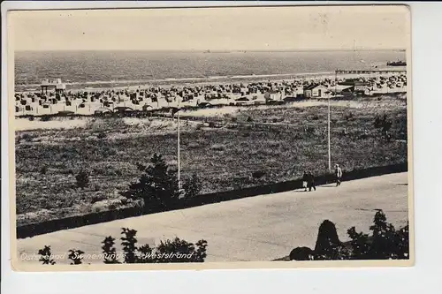 POMMERN - SWINEMÜNDE / Swinoujscie, Weststrand 1941