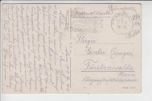 POMMERN - SWINEMÜNDE / Swinoujscie, Weststrand 1941