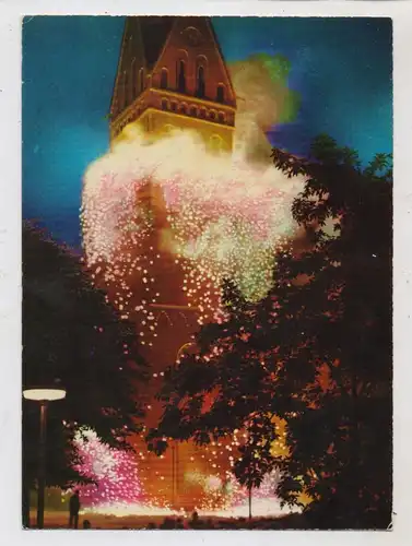5000 KÖLN - EHRENFELD, St. Rochus, Turm in Flammen , 1977