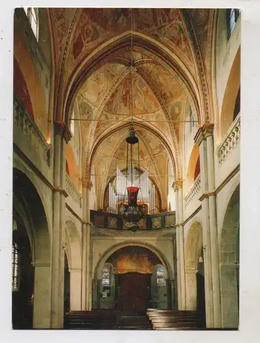 5000 KÖLN, Kirche St. Maria Lyskirchen, Innenansicht, Langhaus, Orgel