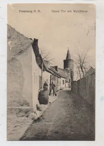 NEUMARK - FRIEDEBERG / STRZELCE - KRAJENSKIE, Neues Tor mit Weichhaus, 1926, kl. Randmangel