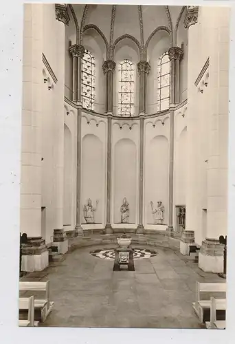 5000 KÖLN - DEUTZ, Kirche St. Heribert, Innenansicht, Chorapsis mit Taufkapelle
