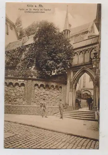 5000 KÖLN, Dreiköniginnenpförtchen, St. Maria im Capitol,, Verlag Knackstedt & Näther