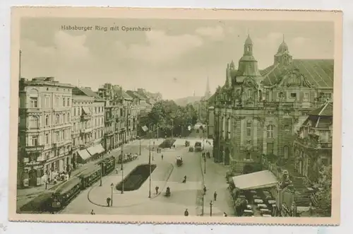 5000 KÖLN, Habsbugerring, Park - Hotel, Opernhaus, Strassenbahn