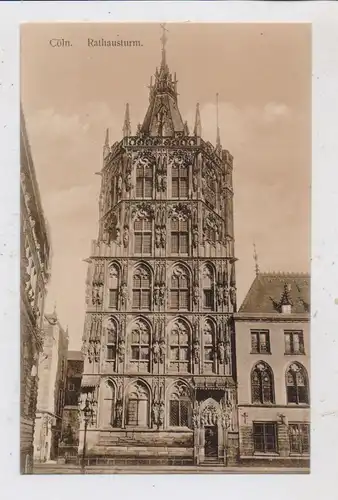 5000 KÖLN, RATHAUS, Rathausturm, Verlag Heinings