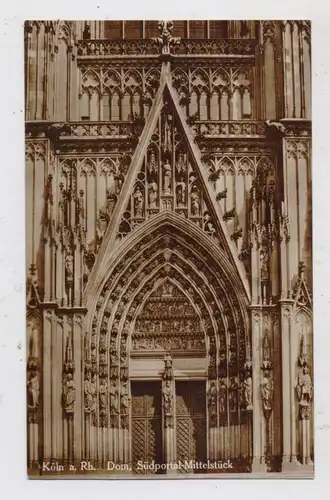 5000 KÖLN, KÖLNER DOM, Südportal Mittelstück