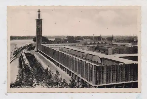 5000 KÖLN - DEUTZ, Ausstellungsgebäude und Messeturm, 1943