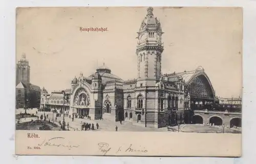 5000 KÖLN, Hauptbahnhof, 1903
